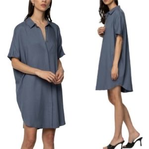 OAK + FORT | Blue Shirt Dress Size XS